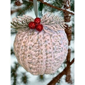 Handmade Crocheted Christmas Ornament Christmas Bauble